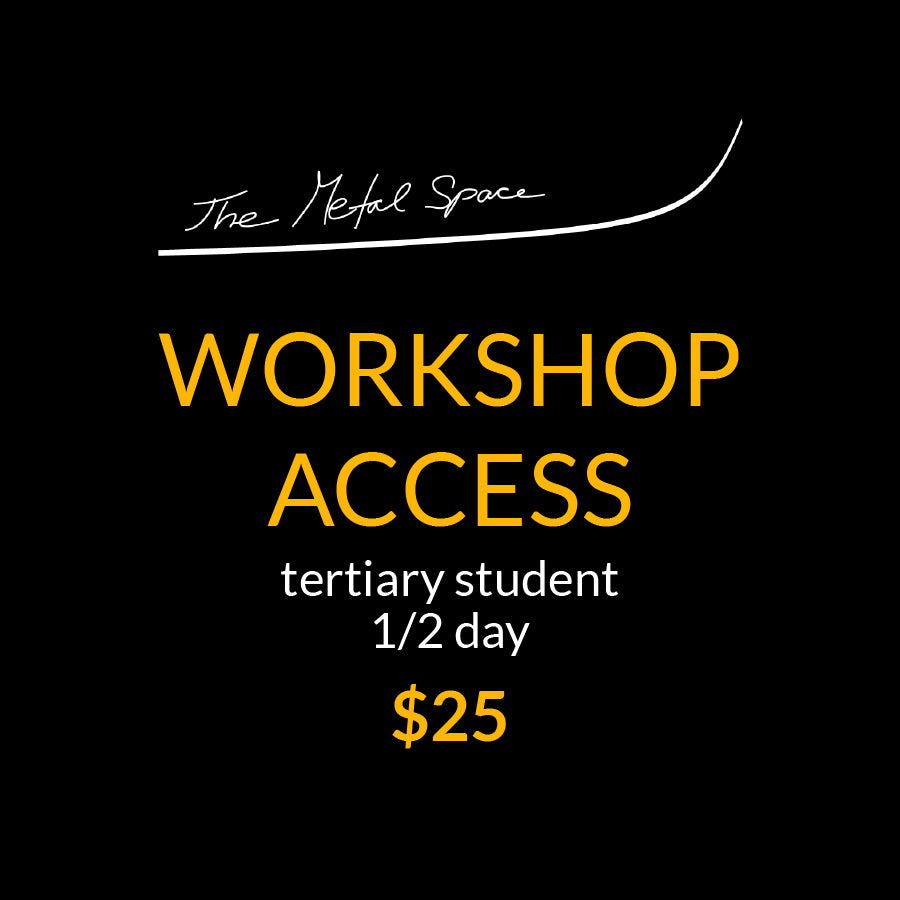 Book Your Casual Pass for Tertiary Student - 1/2 day