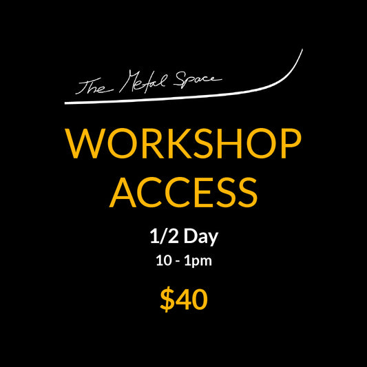 Book Your Workshop Casual Pass - 1/2 day - am