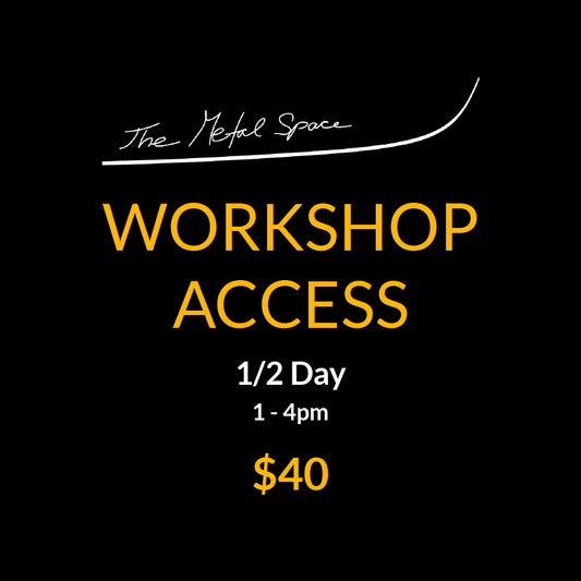 Book Your Workshop Casual Pass - 1/2 day - pm