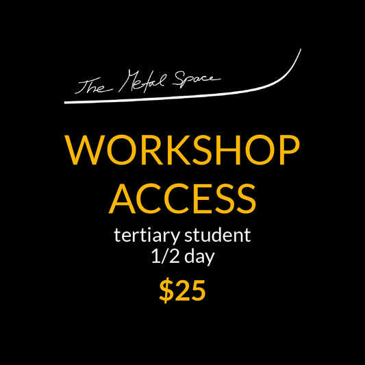 Book Your Casual Pass for Tertiary Student - 1/2 day